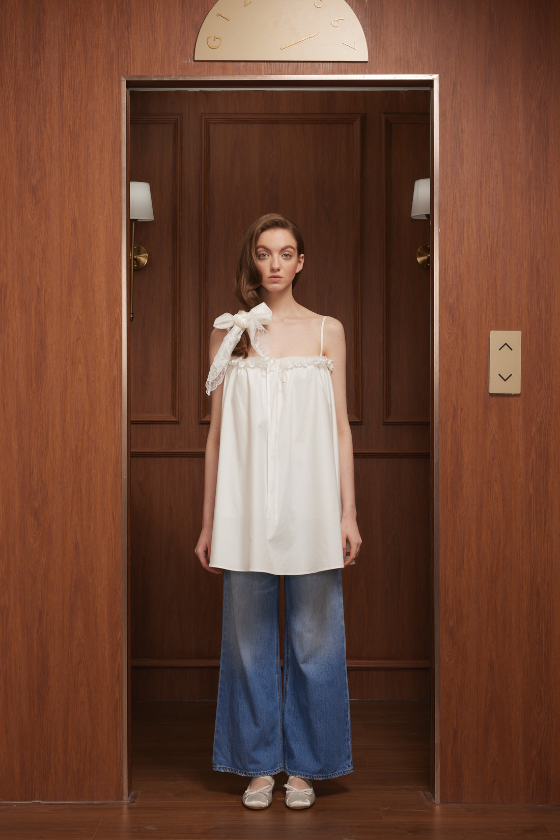 First Date Lace camisole dress top