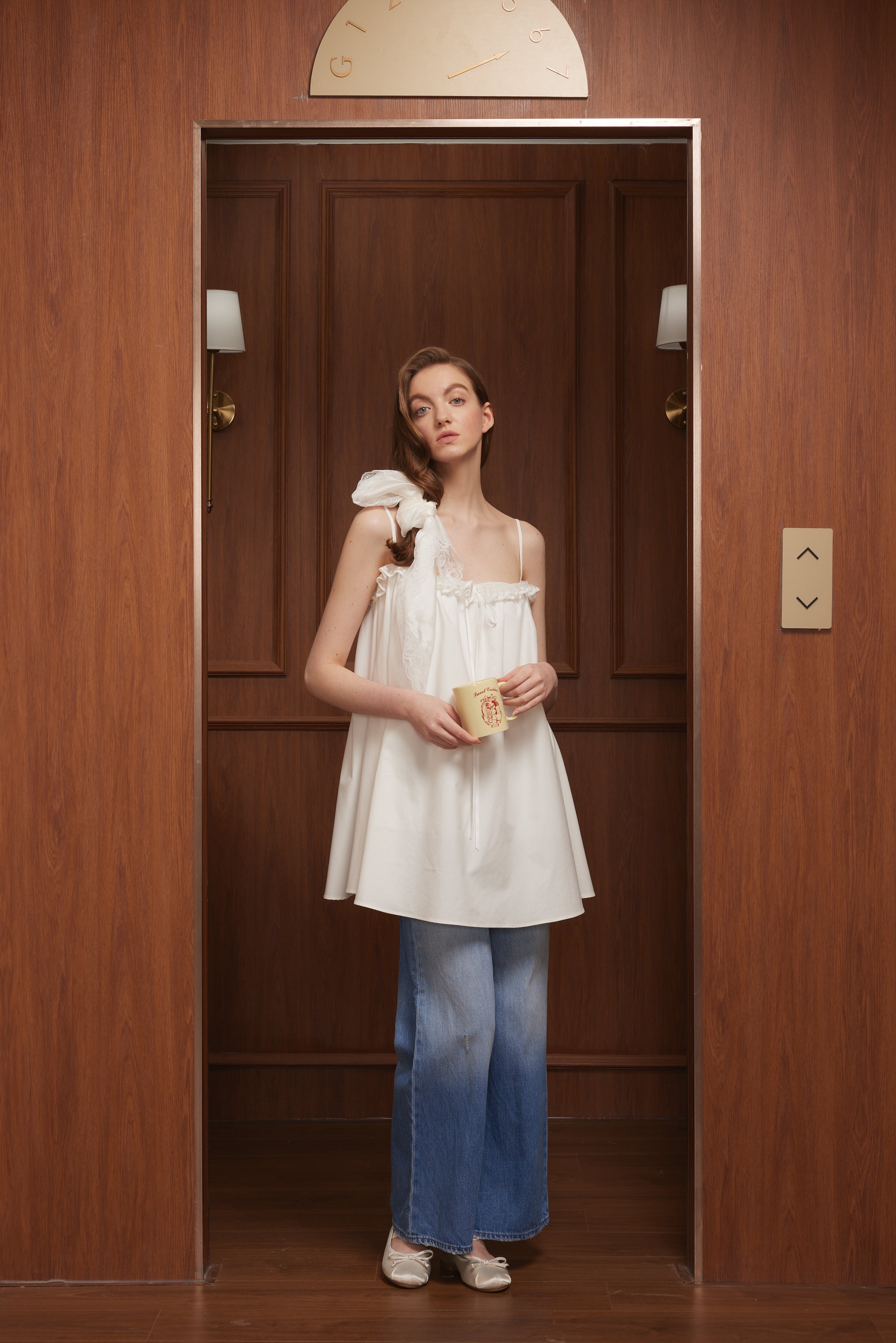 First Date Lace camisole dress top