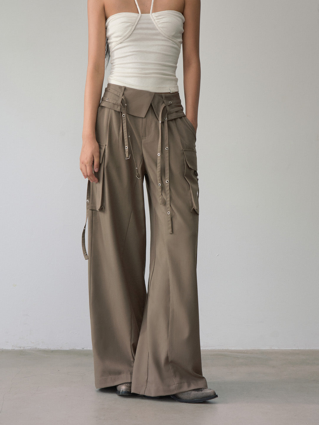VIA PITTI VIACP483 Pocket casual pants