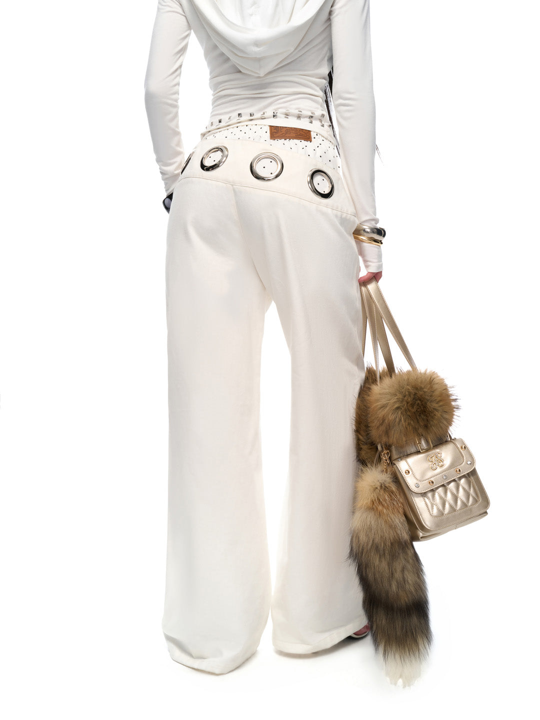 JYOSEI Vintage large capacity underarm bag