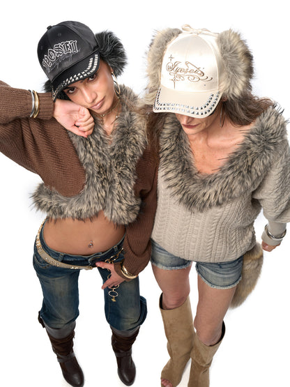 JYOSEI Champagne pink hat