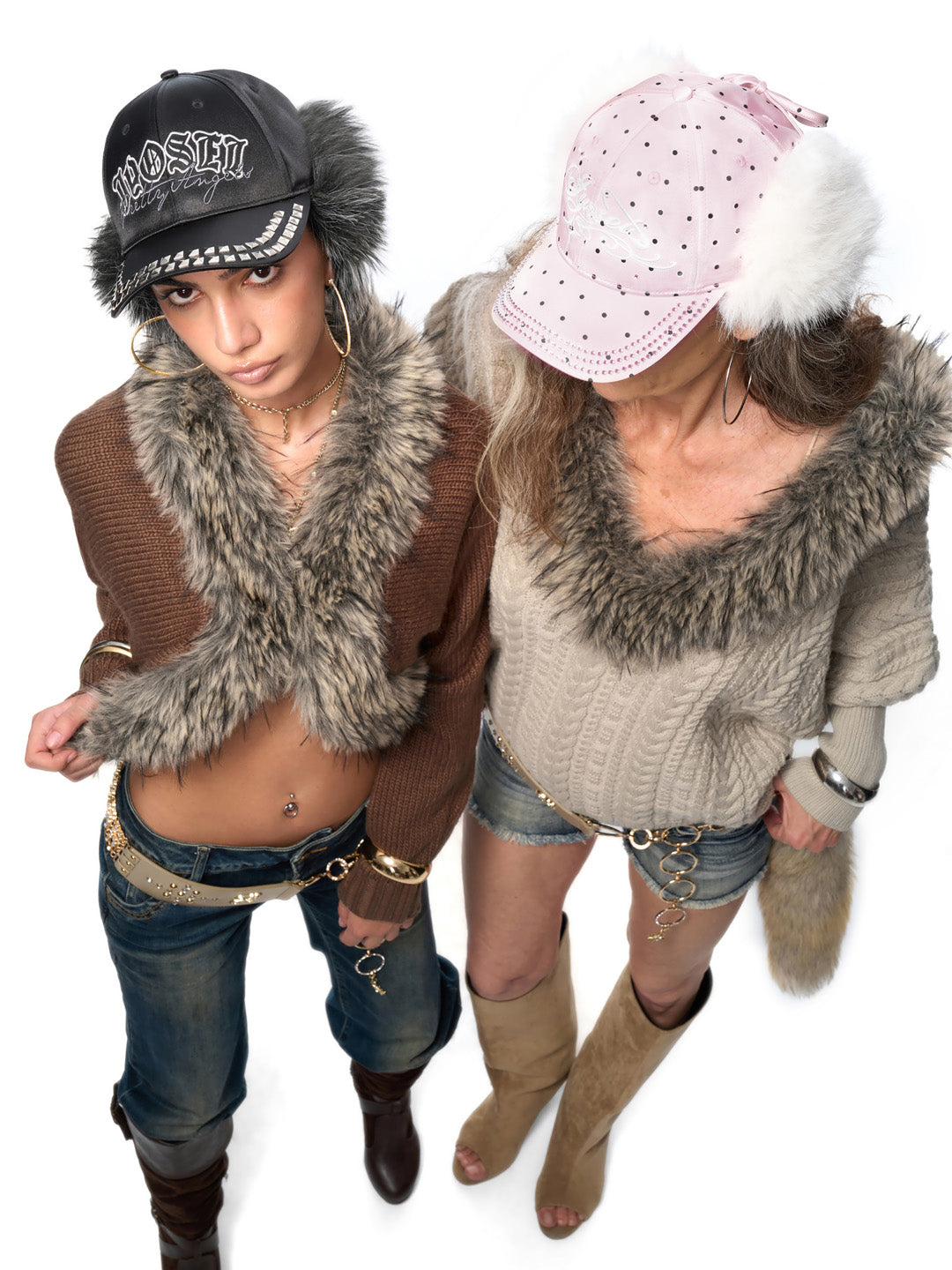 JYOSEI Champagne pink hat