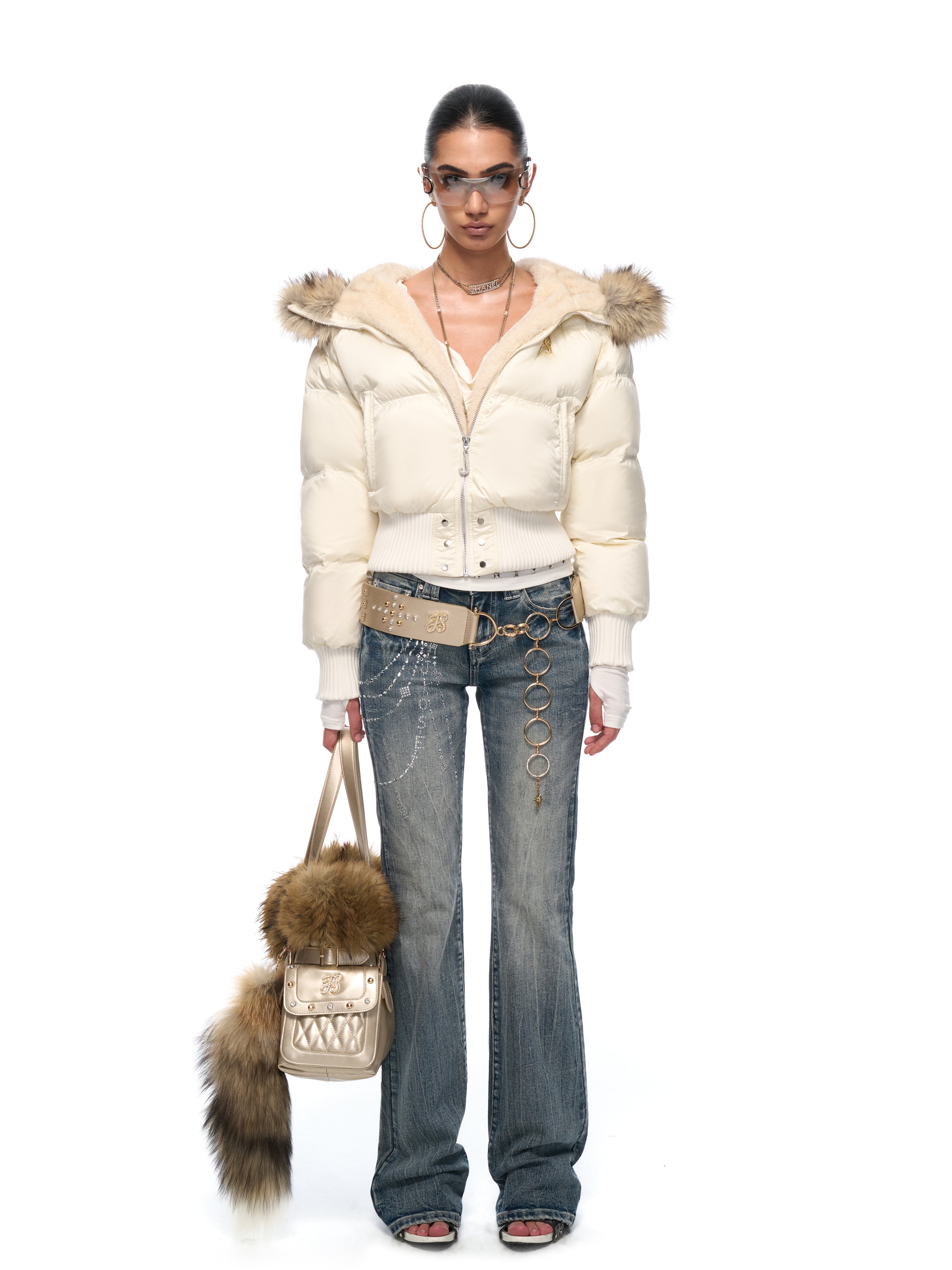JYOSEI White duck down jacket