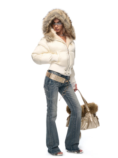 JYOSEI White duck down jacket