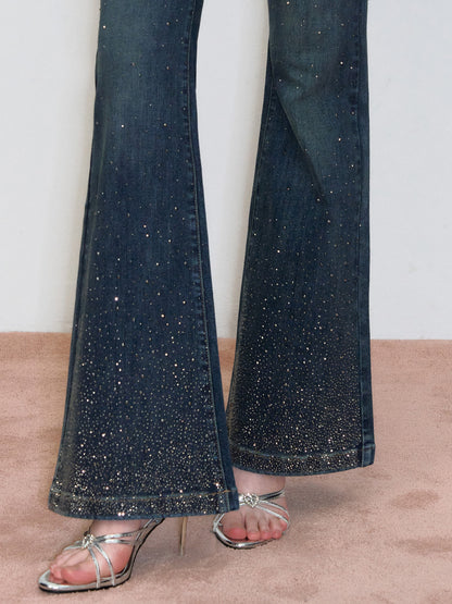 VIA PITTI VIAAP843 Rhinestone jeans
