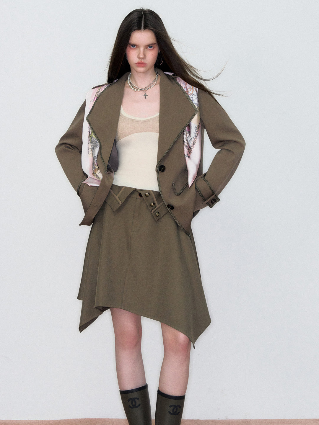 VIA PITTI VIAAC804 Knitted suit jacket