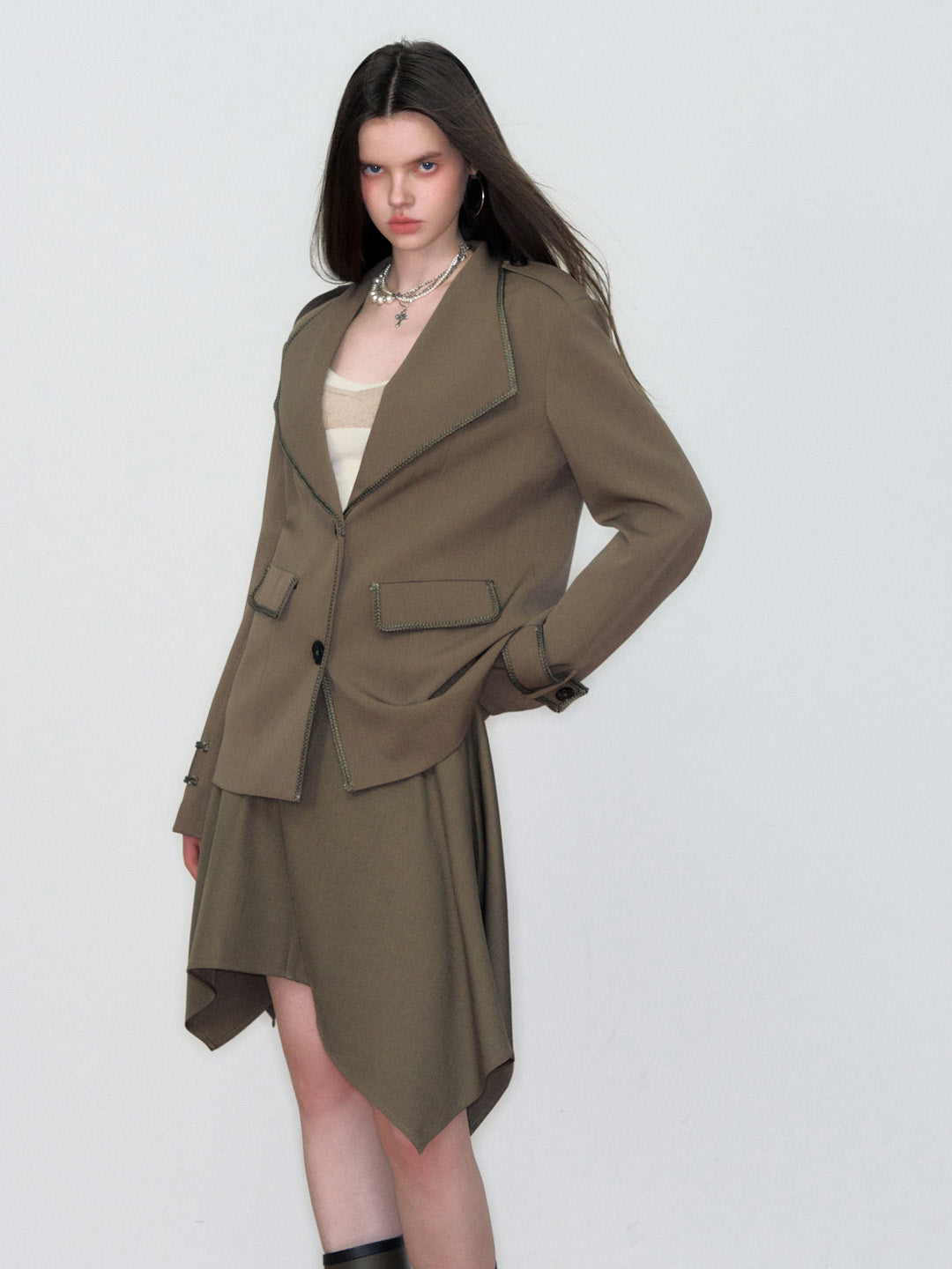 VIA PITTI VIAAC804 Knitted suit jacket