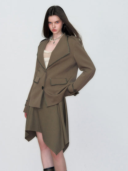 VIA PITTI VIAAC804 Knitted suit jacket