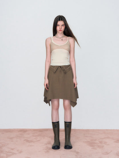 VIA PITTI VIAAK869 Fake two woolen vests