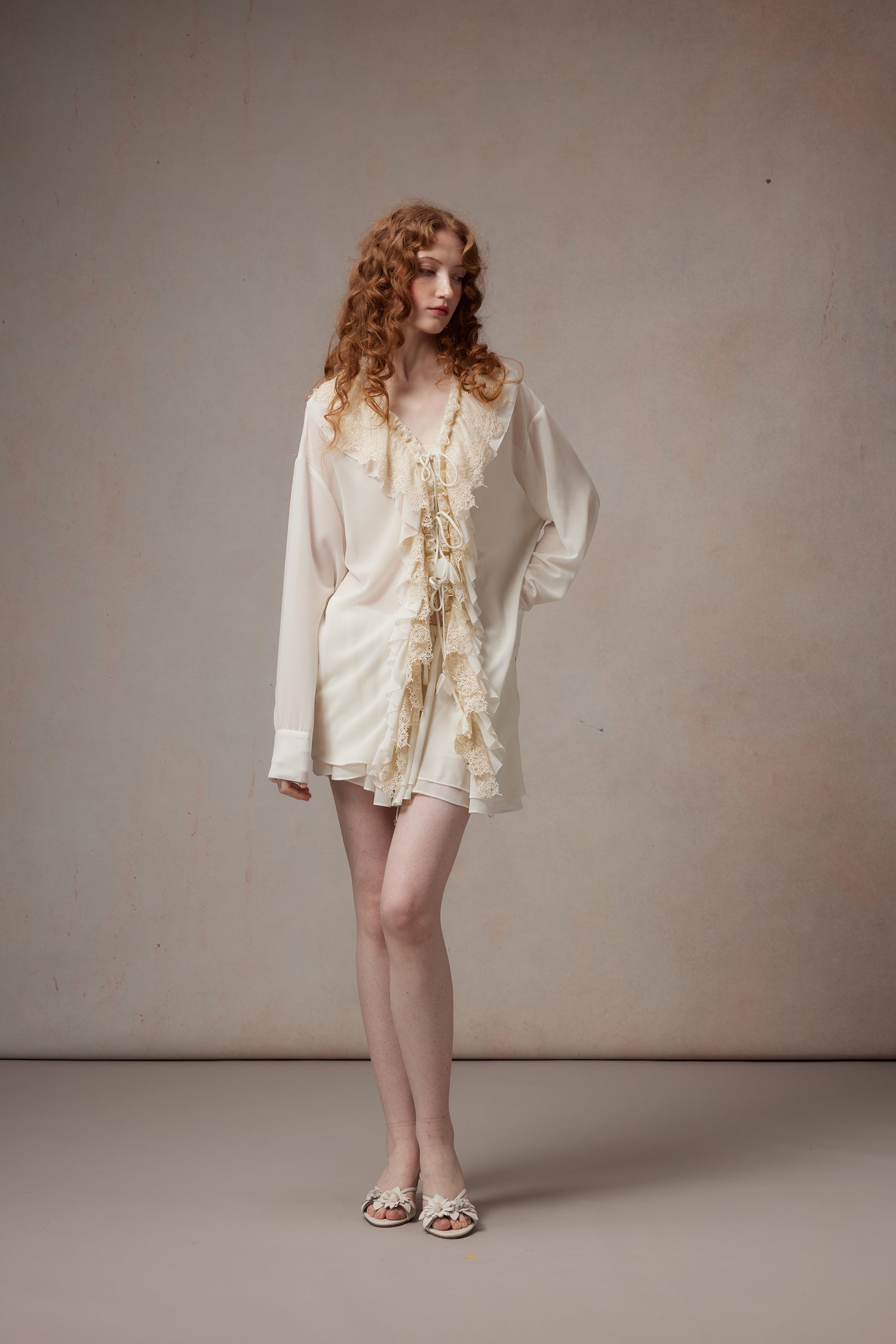 Fa Sogno FSN26PS-SHT-03 Lace blouse