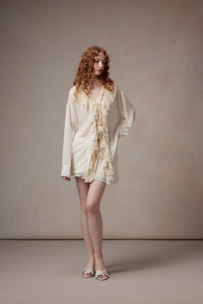 Fa Sogno FSN26PS-SHT-03 Lace blouse