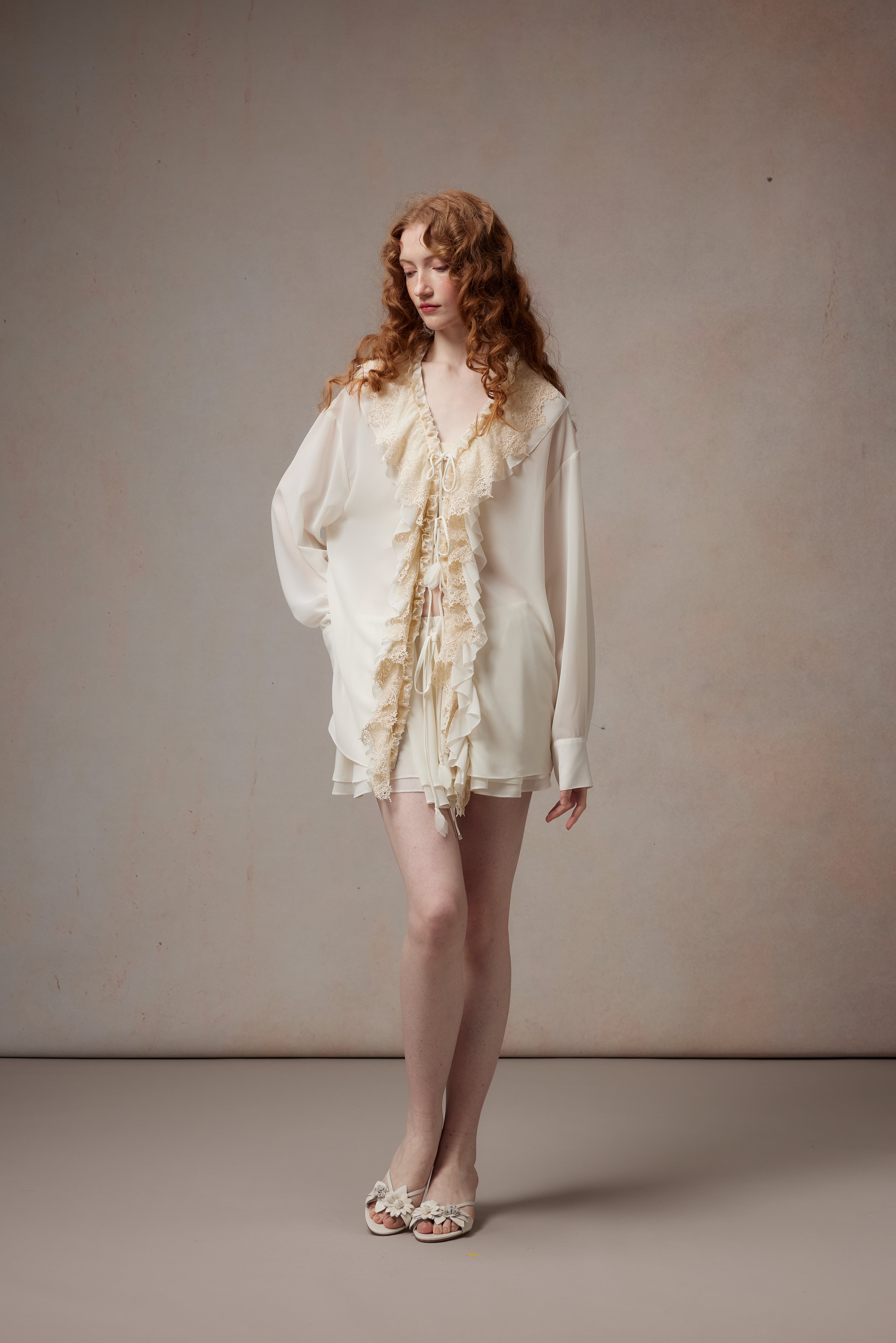 Fa Sogno FSN26PS-SHT-03 Lace blouse