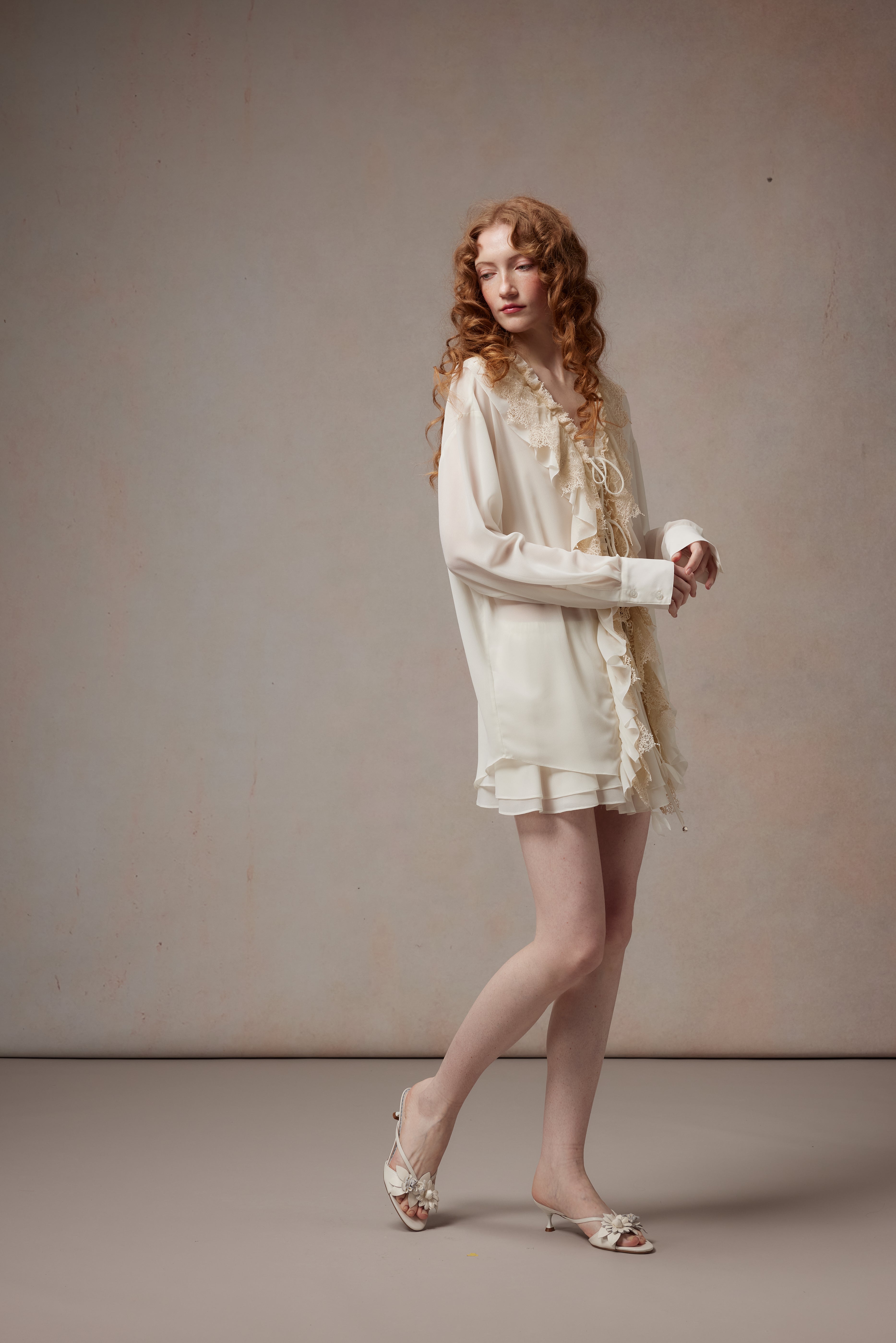 Fa Sogno FSN26PS-SHT-03 Lace blouse