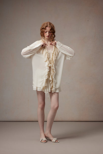 Fa Sogno FSN26PS-SHT-03 Lace blouse