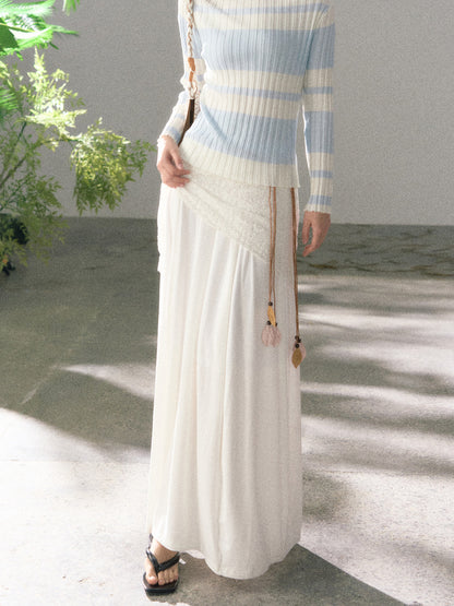 Lafreedom LAF360104 Smooth and skin friendly knitted skirt