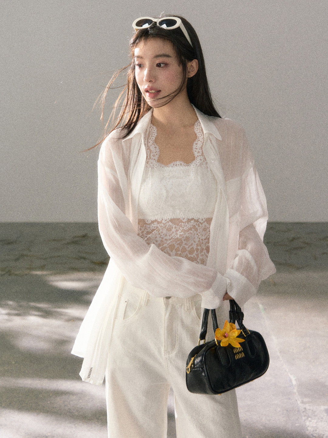 Lafreedom LAF360114 Sheer ramie shirt