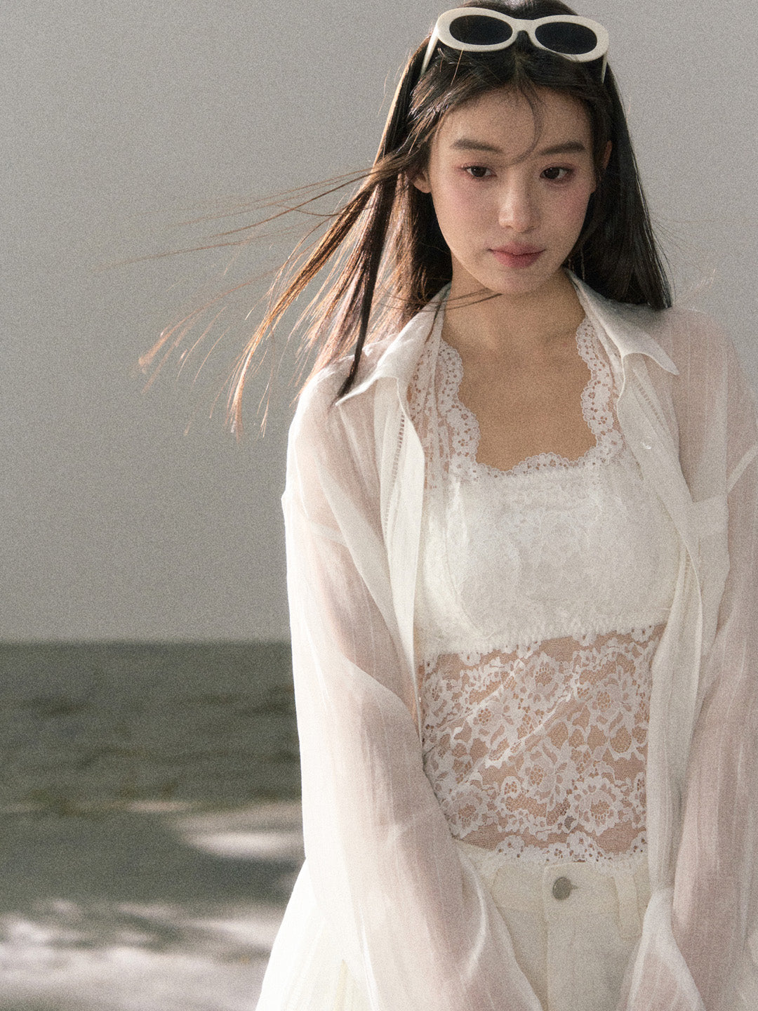 Lafreedom LAF360114 Sheer ramie shirt