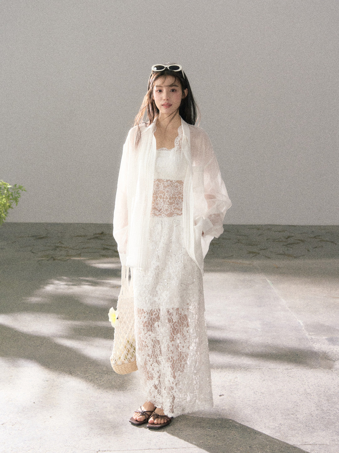 Lafreedom LAF360114 Sheer ramie shirt