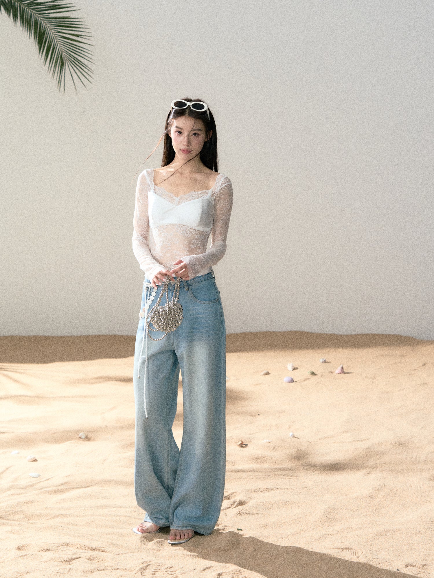 LAFREEDOM LAF360519 Light Blue Relaxed-Fit Jeans