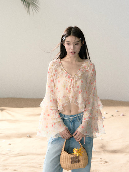LAFREEDOM LAF360518 Flowy Sun-Protection Top