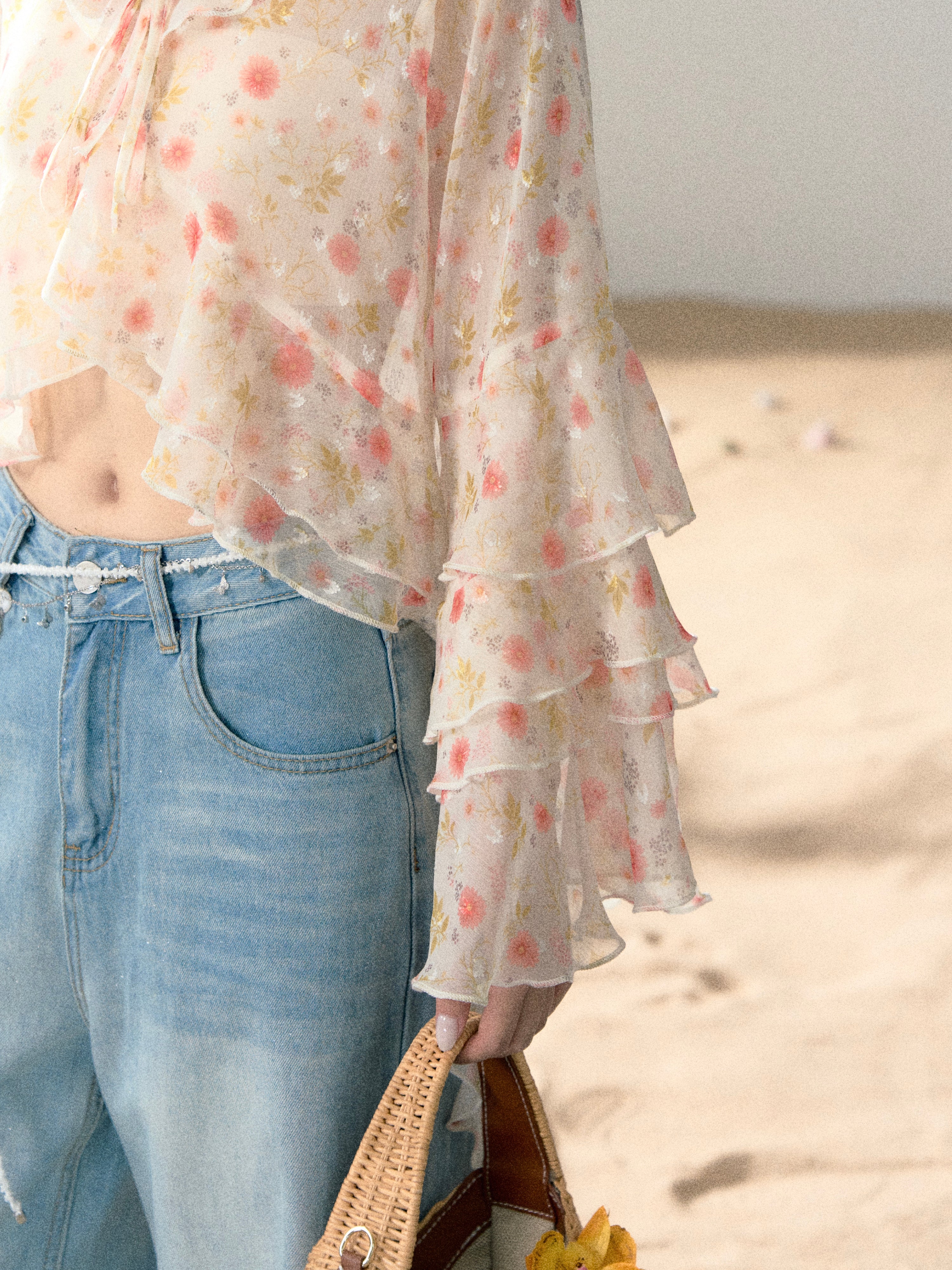 LAFREEDOM LAF360518 Flowy Sun-Protection Top