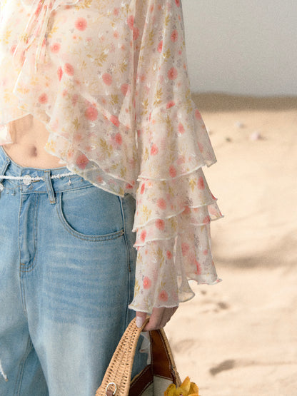 LAFREEDOM LAF360518 Flowy Sun-Protection Top