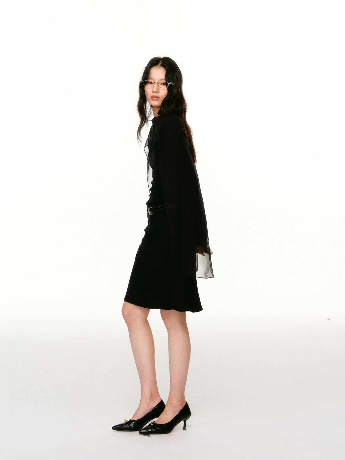 LAFREEDOM LAF360817 Subtle Mermaid-Hem Skirt