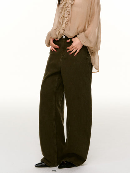 LAFREEDOM LAF360818 Casual Curved-Blade Pants
