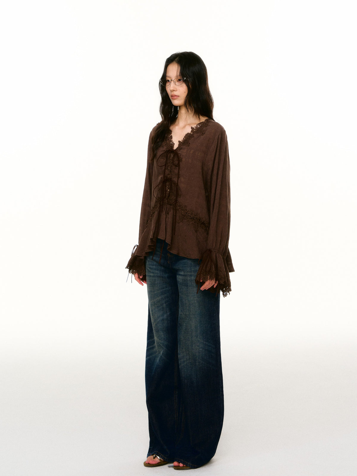 LAFREEDOM LAF360808 Loose-Fit Casual Long-Sleeve Shirt