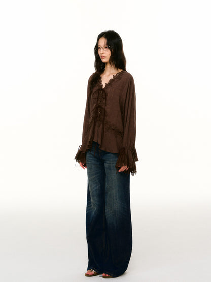 LAFREEDOM LAF360808 Loose-Fit Casual Long-Sleeve Shirt