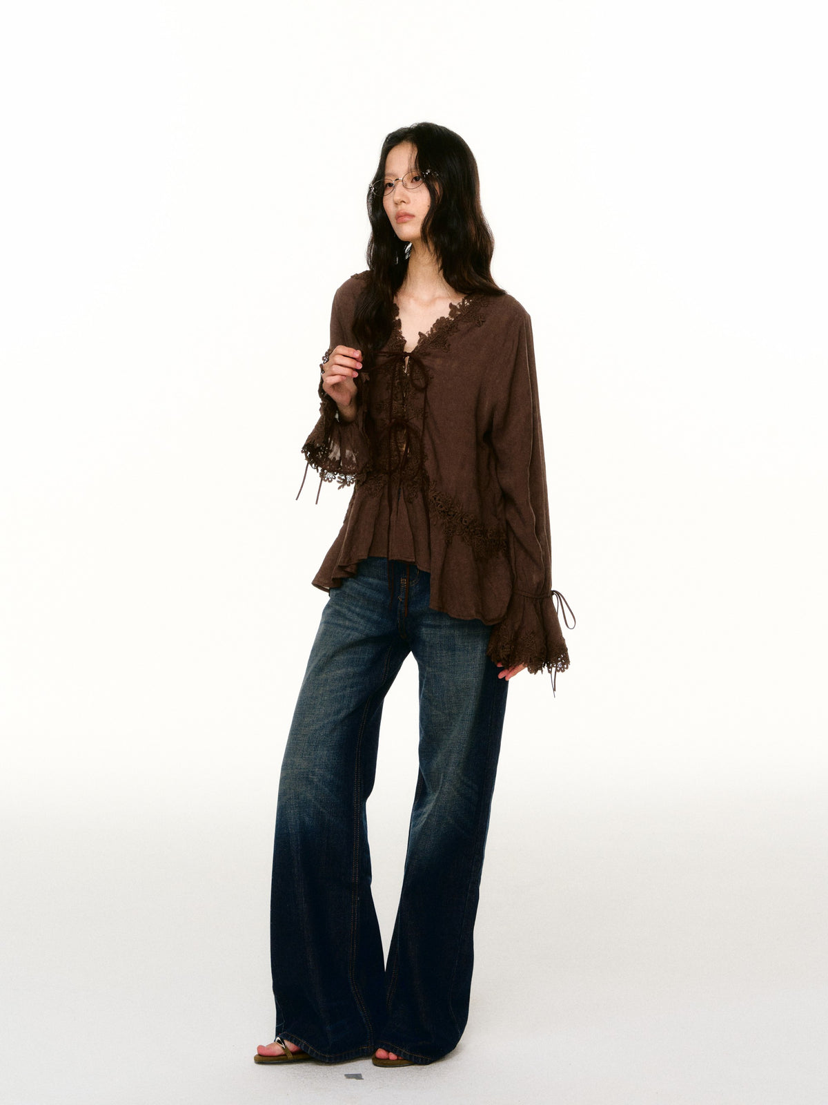 LAFREEDOM LAF360808 Loose-Fit Casual Long-Sleeve Shirt
