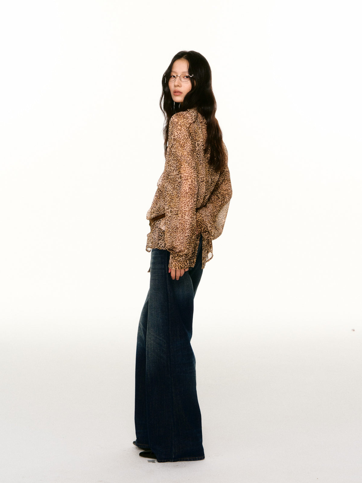 LAFREEDOM LAF360813 Straight Wide-Leg Jeans