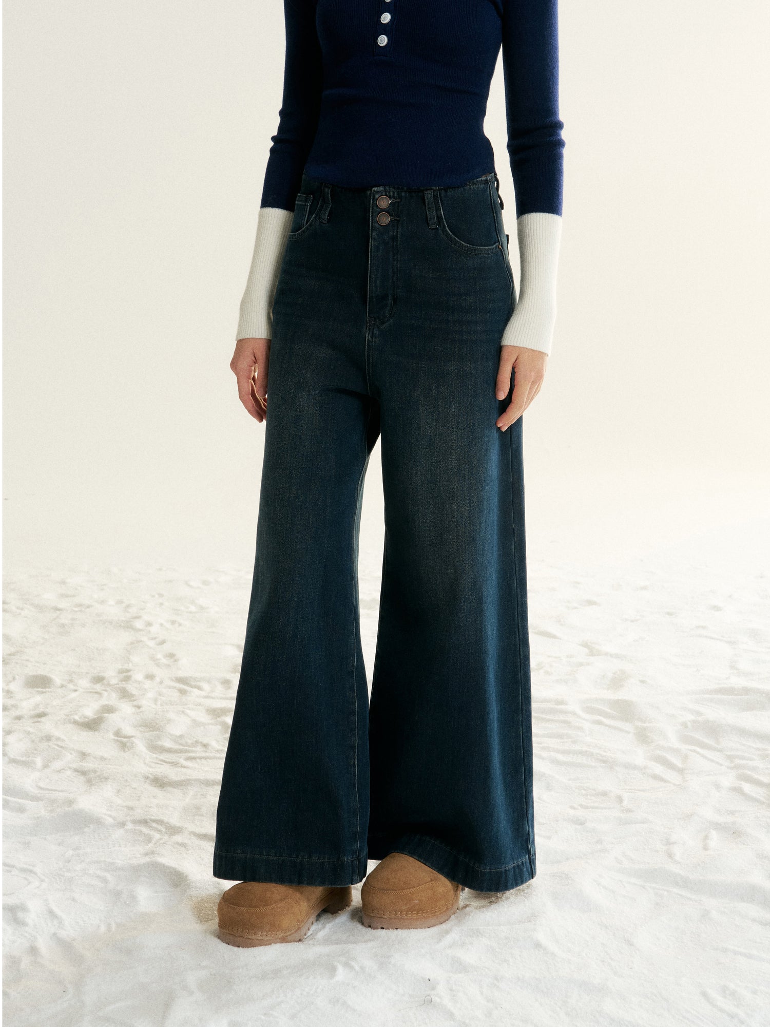 16DEWS 16D25517 Loose wide leg jeans