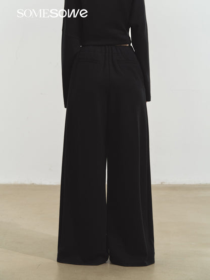 SOMESOWE S2508212&amp;S2508213 Off shoulder irregular top + pants set