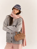 AsGony ASG24529 Hoodie Cardigan(2color)