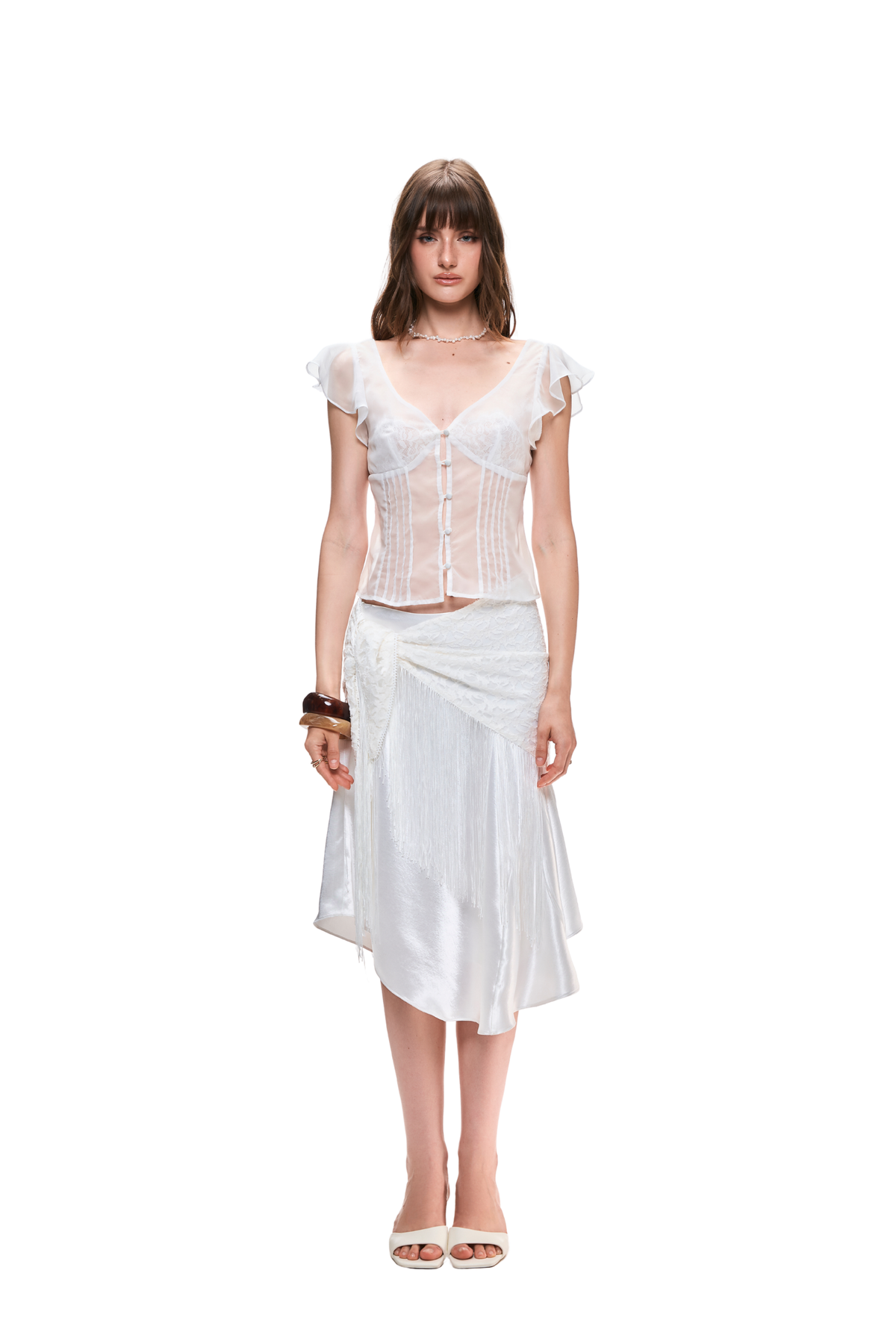 Daphale Pamy Top &amp; Mirella Skirt with Ines Scarf