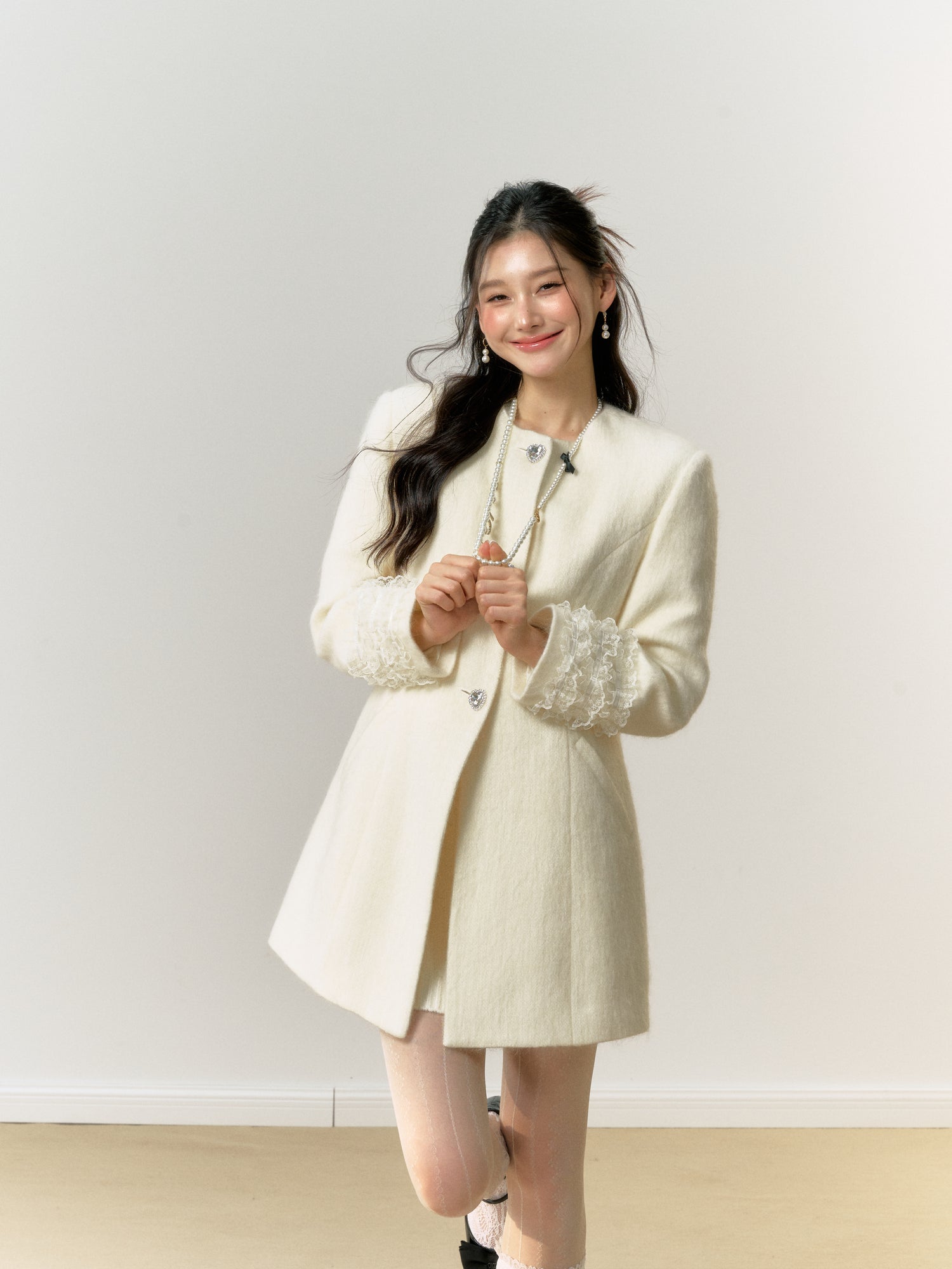 Lafreedom Wool Midi Coat (2color)