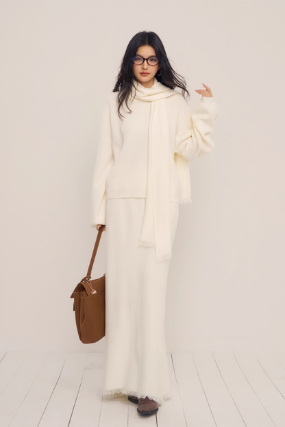 Chill Zoey M690269 Cloud Knit Winter Set(2color)