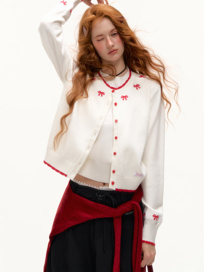 AsGony ASG25420 Solid color knitted lace shawl