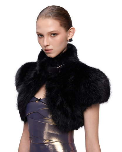 FANCì CLUB Kate Fur Cropped Jacket