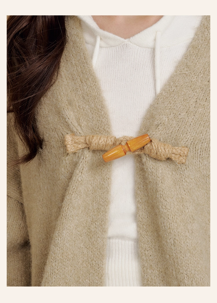16DEWS Oversize Cardigan 16D24439