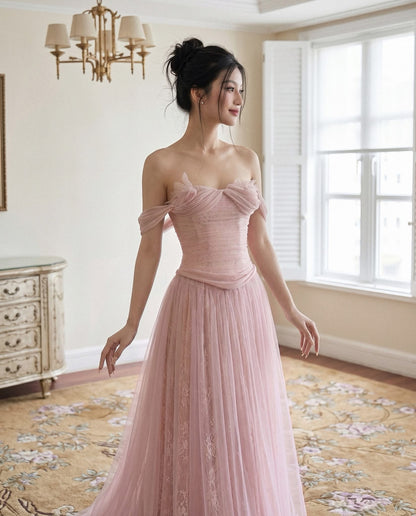 Lovelyn Rosalie Draped Gown
