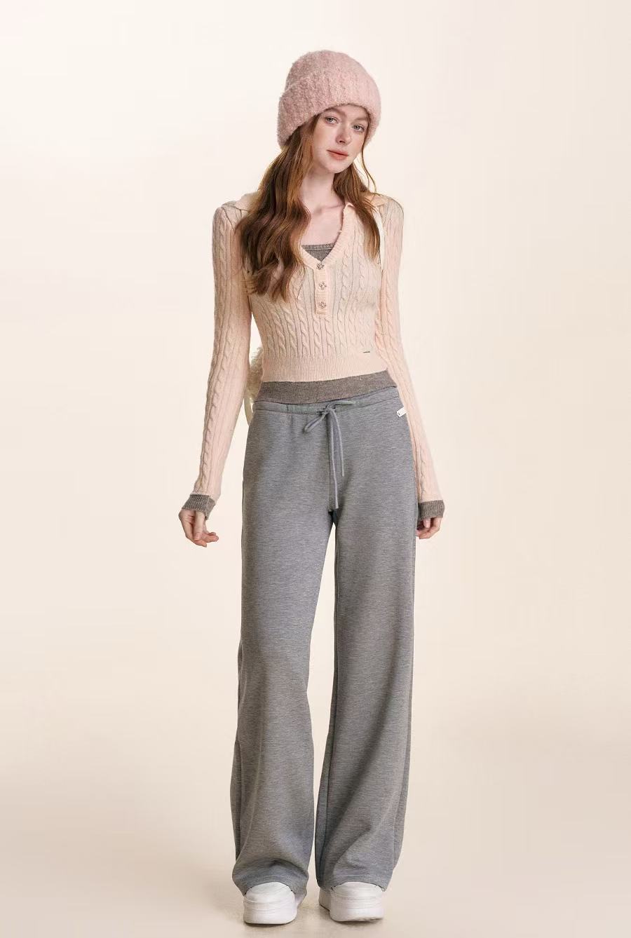 Kroche Fake two knitted base shirts