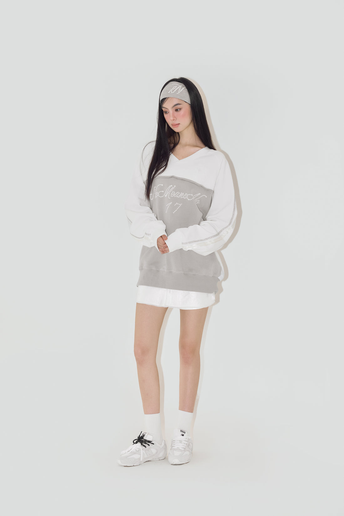 NOMEANSNO Sale Contrast Pearl Hoodie