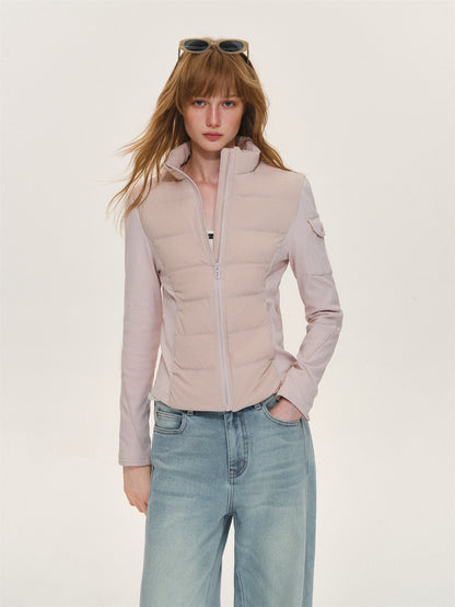 Asgony ASG26590 95% Down Slim Lightweight Puffer Jacket