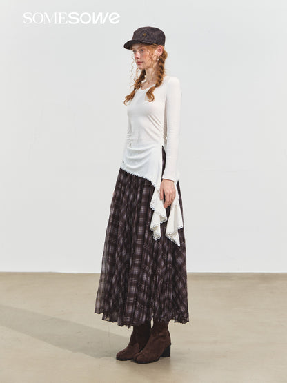 SOMESOWE S2508245 Asymmetric wrinkled top