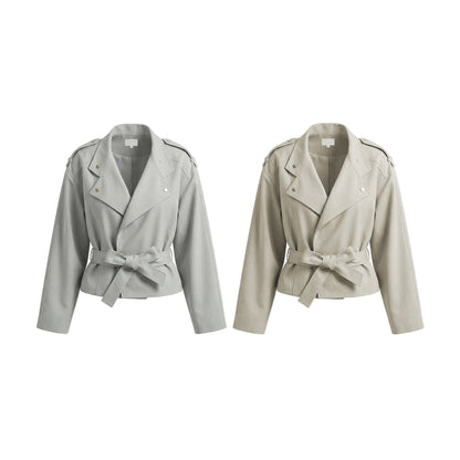 16DEWS 16D26127 Short loose windbreaker jacket