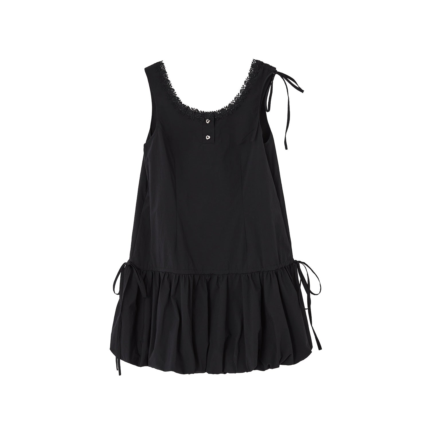 SOMESOWE S2508112 Sleeveless puffy skirt