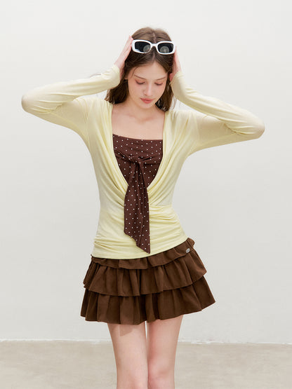 16DEWS 16D26374 Drapey Lyocell Two-Piece Set