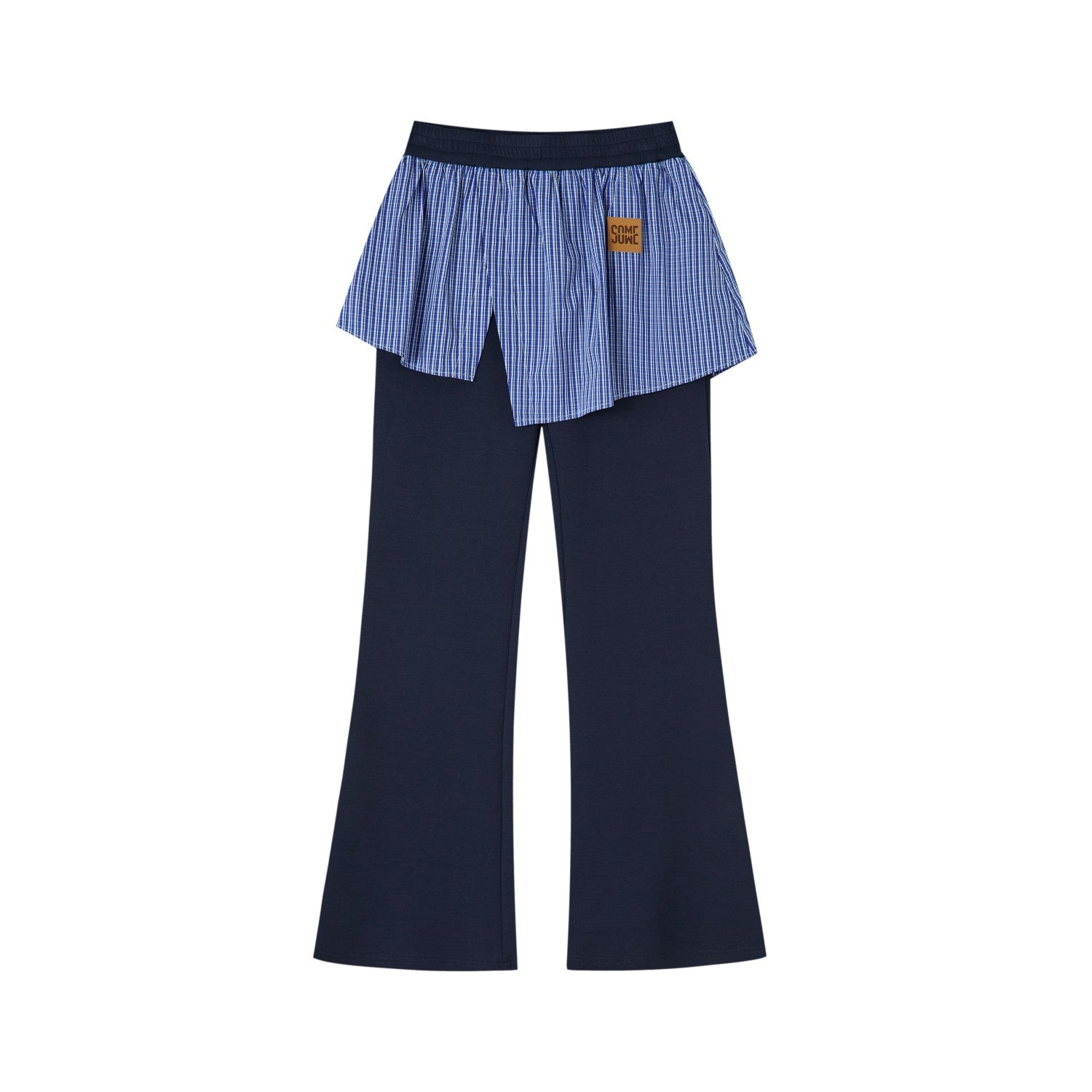 SOMESOWE S2508196&amp;S2508197 One shoulder hoodie + pants set